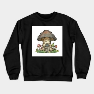 Mushroom Cottage Crewneck Sweatshirt